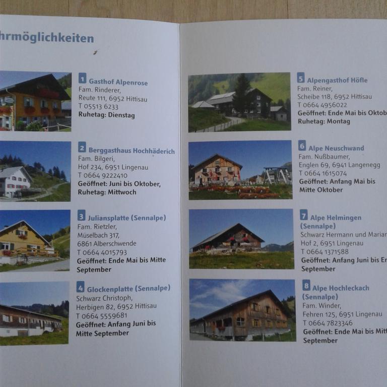 Ferienhuette Kaelberweide Leilighet Hittisau Eksteriør bilde